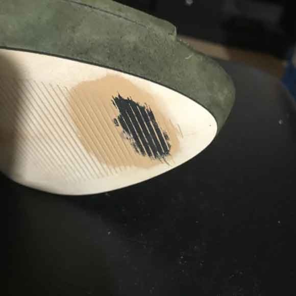 Enzo Angiolini Suede Peep Toe Stiletto Platform - Picture 11 of 11